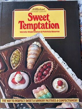 Sweet Temptation Cookbook by St Michael — Brown & Yellow Cover